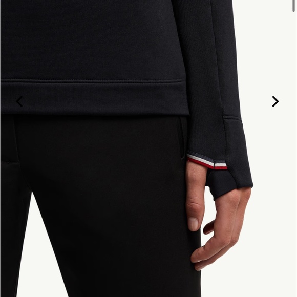 MONCLER NWT BLACK DOLCEVITA TURTLENECK NEIMAN MARCUS $555 ALL TAGS ATTACHED - Picture 4 of 7